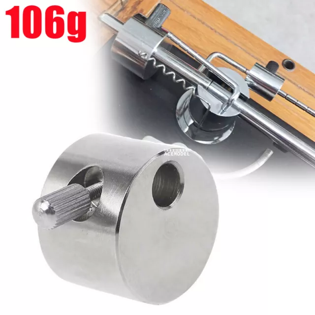 Stainless Steel 106g Counterweight For Lenco L75 L78 Turntables Tonearms