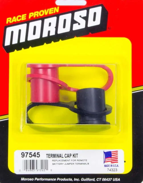 Moroso Terminal Cap Kit - Moroso Style Remote Battery Jumper Terminals - Pair