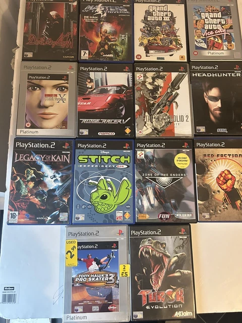 playstation 2 games sales