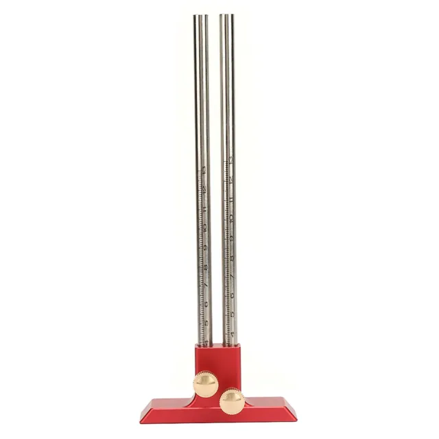 Stainless Steel Double Head Scriber Ruler Marking Gauge Wood Scribe Tool HY3