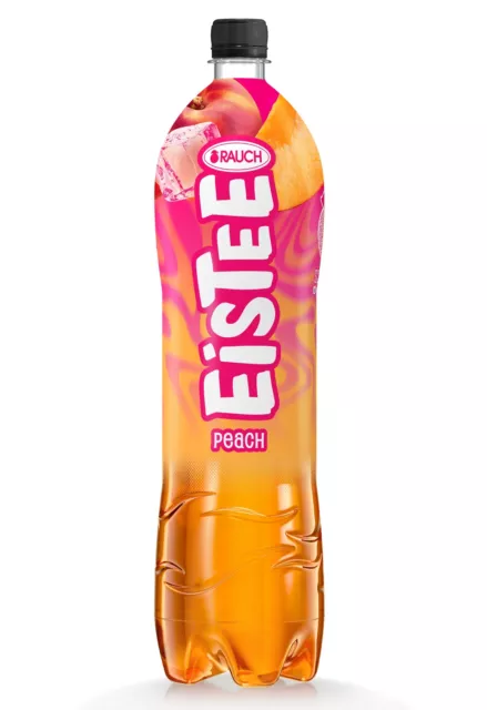Fumo tè freddo pesca da tè nero e rosa canina PET 1500 ml