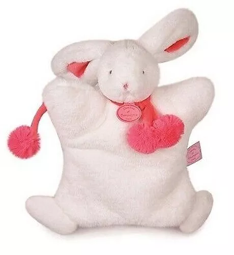 Doudou et Compagnie Star Pink Bunny Musical Pull Toy – Hotaling