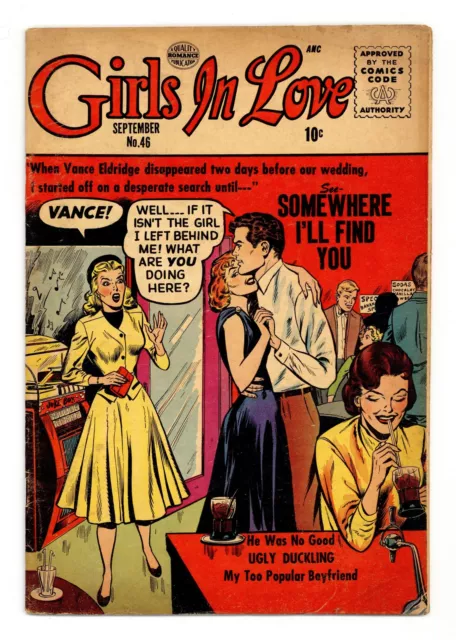 Girls in Love #46 GD/VG 3.0 1955