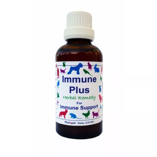 Phytopet Herbal Remedies Immune Plus 100ml Dog Cat