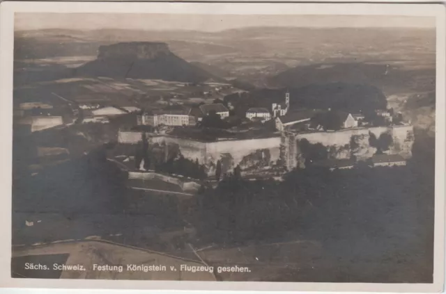 7x alte Postkarten KÖNIGSTEIN 1930-1970 LOT Konvolut AK Ansichtskarten Sachsen