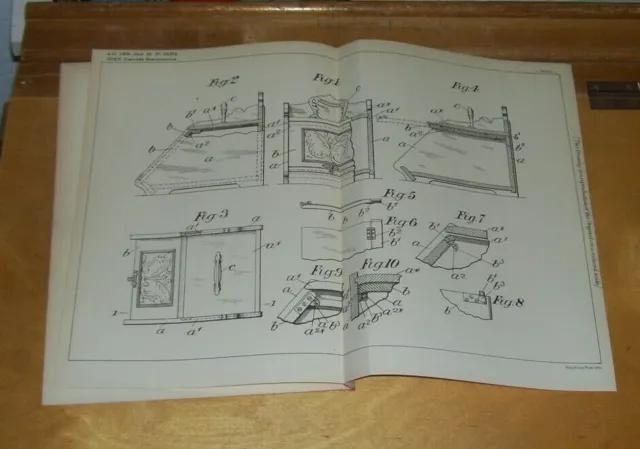 Improvements In Coal Boxes Patent Cox Hampstead Road Middlesex 1898