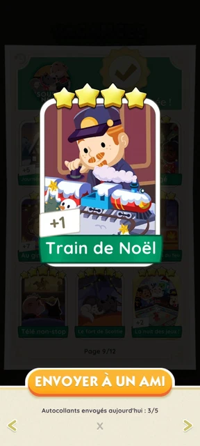 Train De Noel , Monopoly Go