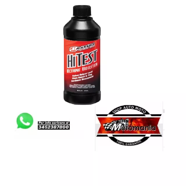 83916 ADDITIVO OCTANE BOOSTER MOTORI 2 E 4 TEMPI MOTO SCOOTER RACING OILS 473 ml