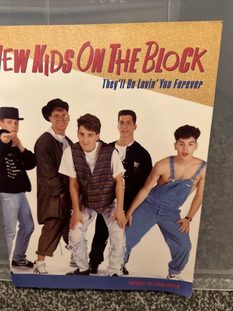 New Kids on The Block They’ll Be Loving You Forever Book **B5**