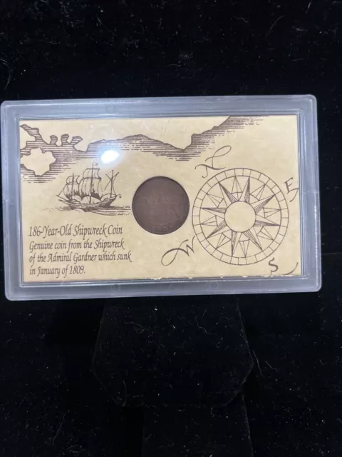 Shipwreck Coin Of The Admiral Gardner Sank In 1809 2”