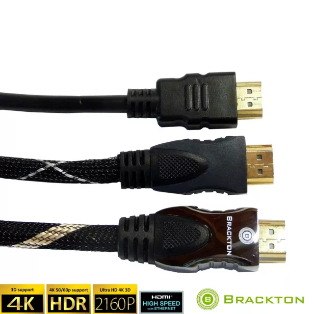 ULTRA HD 4K FULL HDMI 2.0 3D Kabel 0,5 1m 1,5m 2m 3m 5m 7,5m 10m 15m 20 25m 30m