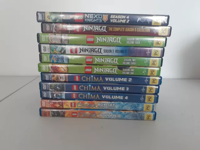 Lego ninjago sales dvd box set