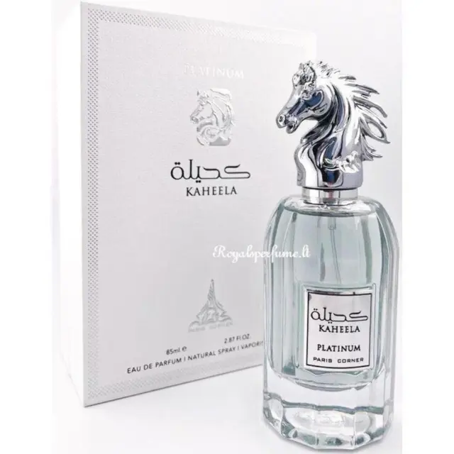 Kaheela Platinum By Paris Corner Eau De Parfum Perfumed Water For Men 85ml Spray