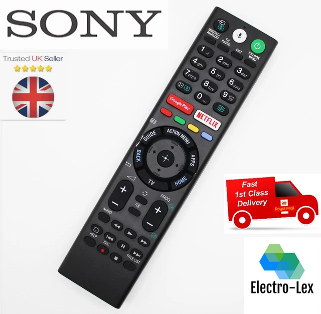 SONY TV VOICE Remote Control TV REPLACEMENT RMFTX300E RMFTX200E £17.