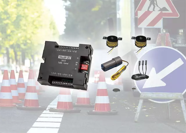 FALLER Car System 161622 - H0, N Basic Set Components - New