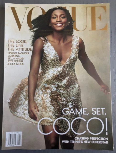 VOGUE MAGAZINE APRIL 2024 Issue - COCO GAUFF - Spring Fashion £6.83 ...