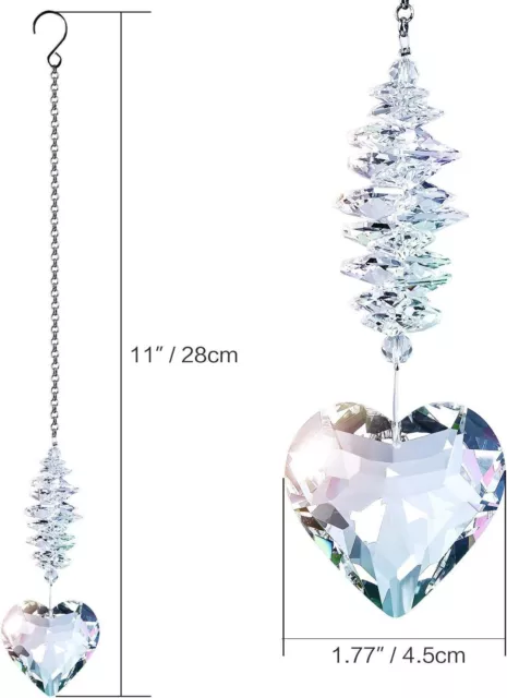 Sun Catcher Crystal Light Suncatcher Prism Rainbow Maker Window Hanging Pendants