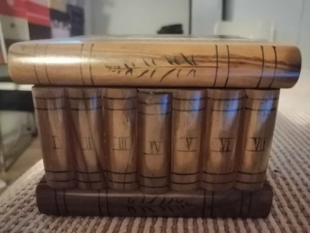 Scatola Segreta Sorrentina In Legno 800 Segreta