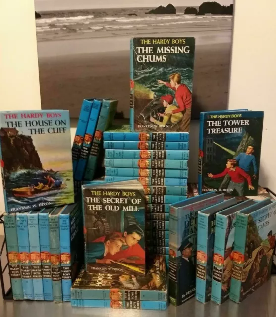 BUILD A BOOK LOT: Hardy Boys Detective Story VINTAGE MATTE: CHOOSE TITLES: Dixon