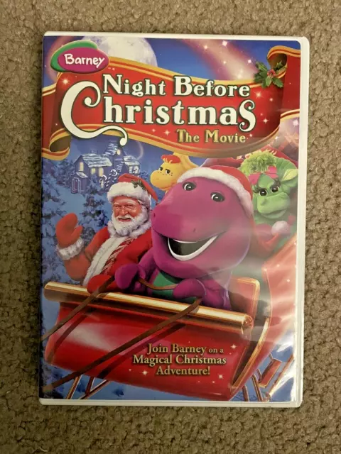 BARNEY - NIGHT Before Christmas (DVD, 2008) $3.50 - PicClick