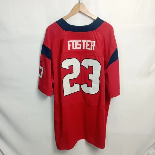 Maglia da football NFL Texans Foster numero 23 taglia XXL da uomo