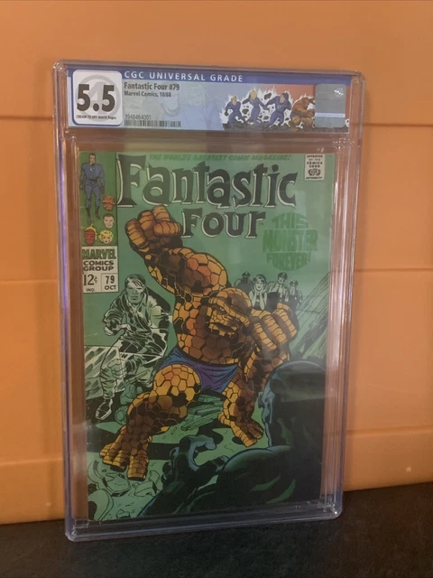 Fantastic Four #79 CGC 5.5 OW | Silver Age 1968