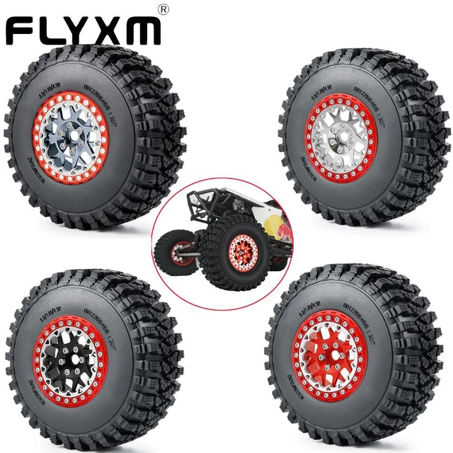 4PCS 12mm Hex RC Wheels & Tires Set - 68mm Rubber Tires W/Foam Inserts For 1/10 On-Road RC Drift Cars (Fits Traxxas, Tamiya, Etc.) - View #10