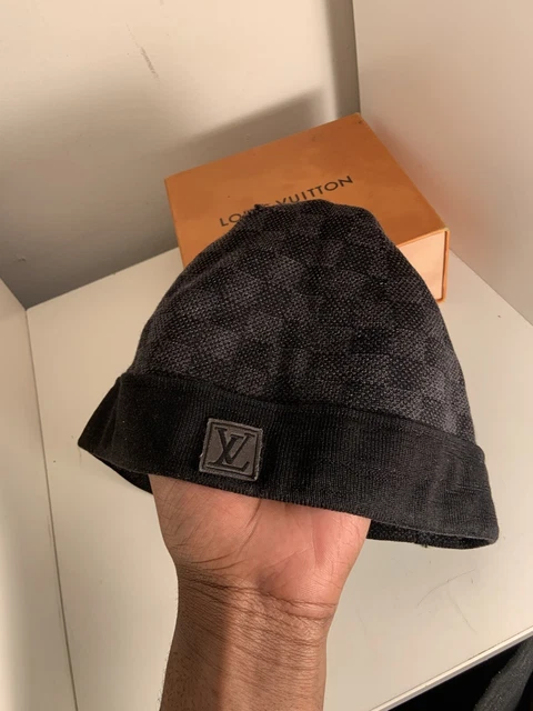 LOUIS VUITTON PETIT Damier Hat - Black £230.00 - PicClick UK