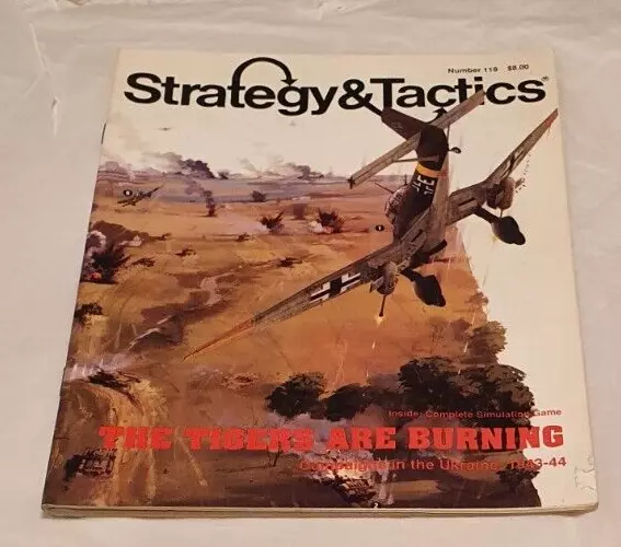 Strategy & Tactics #118 The Tigers are Burning-Unpunched-VGC -SPI Decision Games