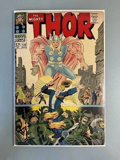 The Mighty Thor(vol. 1) #138 - 1st App Orikal - Marvel Key Issue