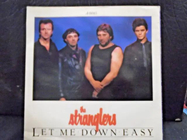 The Stranglers " Let Me Down Easy   " Ex + Cond.in Pic Sl.