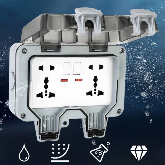 & Supplies Outdoor Waterproof Electrical Sockets Switched Socket Socket Box