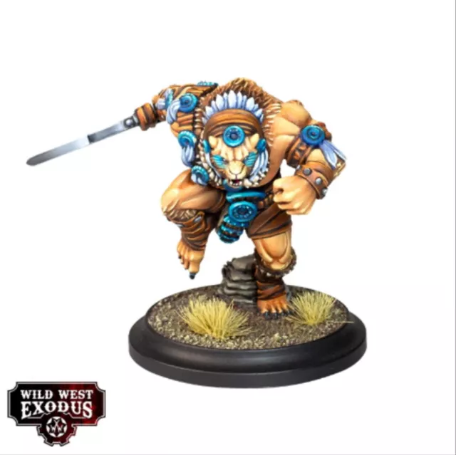 WILD WEST EXODUS: LEGENDARY IRONTOOTH - Warrior Nation - Miniature - Tabletop 2