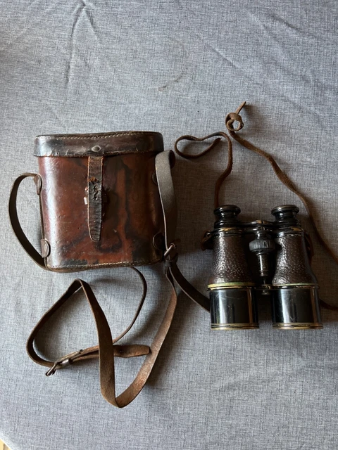 RARE JUMELLES MILITAIRE LEMAIRE Paris 12x Extra lumineuse Ministère