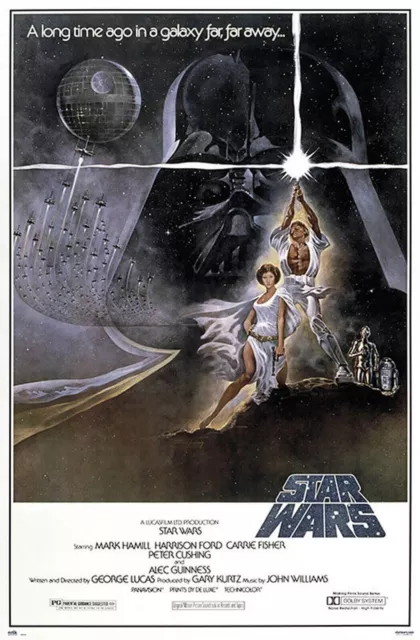 Star Wars Grande Film Poster 61x91.5 CM 61x91.4cm Nuovo Sigillato