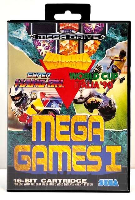 Mega Games 1 (Super Hang-On / World Cup Italia) - Sega Mega Drive - PAL - Sans Boîtier