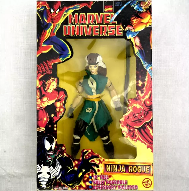 1997 Toy Biz X-MEN NINJA ROGUE Action Figure 10" Marvel Universe 48858 Comics