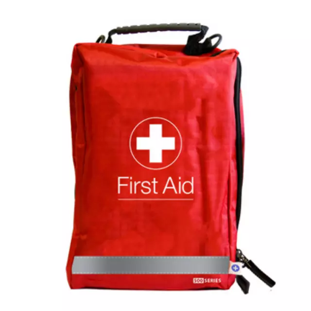 Empty First Aid Bag With Compartments - Extra Large - Red - Eclipse 500 Series