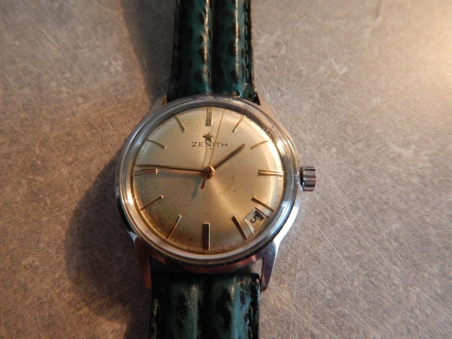 Montre Tavernier Diver Vintage Années 60 - Mécanique AS 1880/81 - Boîtier 38mm - NOS Avec Défauts