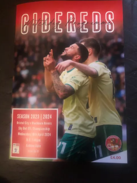 Bristol City Blackburn Rovers 10-04-2024 Championship