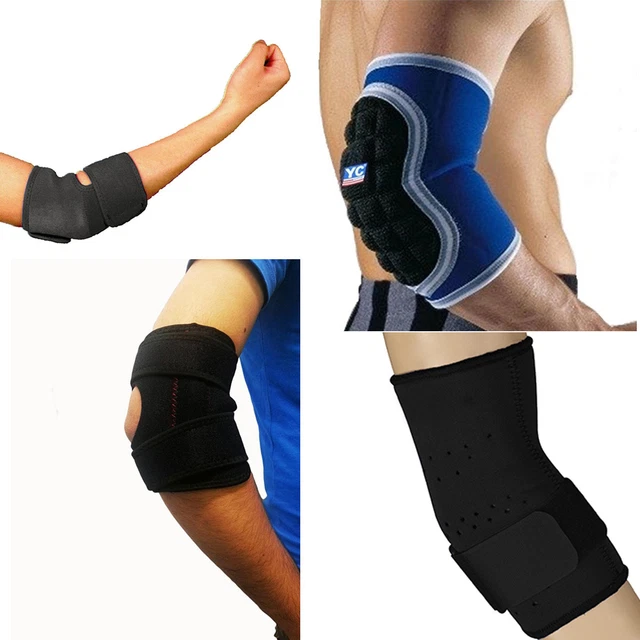 Adjustable Elbow Support Neoprene Compression Brace Bandage Tennis Sleeve Strap