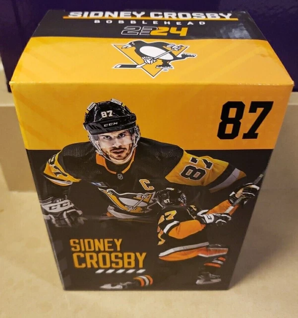 ALL NEW 2024 * * Sidney Crosby Pittsburgh Penguins Bobblehead SGA 20.