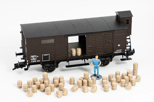 20 Sacchi Da Cantiere Su Pallet – Decor In Scala H0 1:87 Per Modellismo, Made In France