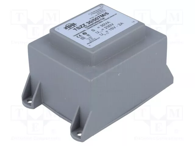 1 piece, Transformer: encapsulated TSZZ25/15V /E2UK