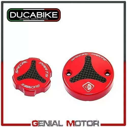 Tapas tanque líquido Rojo TLS01A Ducabike Ducati Multis 1260 2018 > 2019