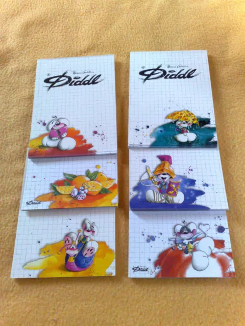 6 blocchi mouse DinA 6 Diddl