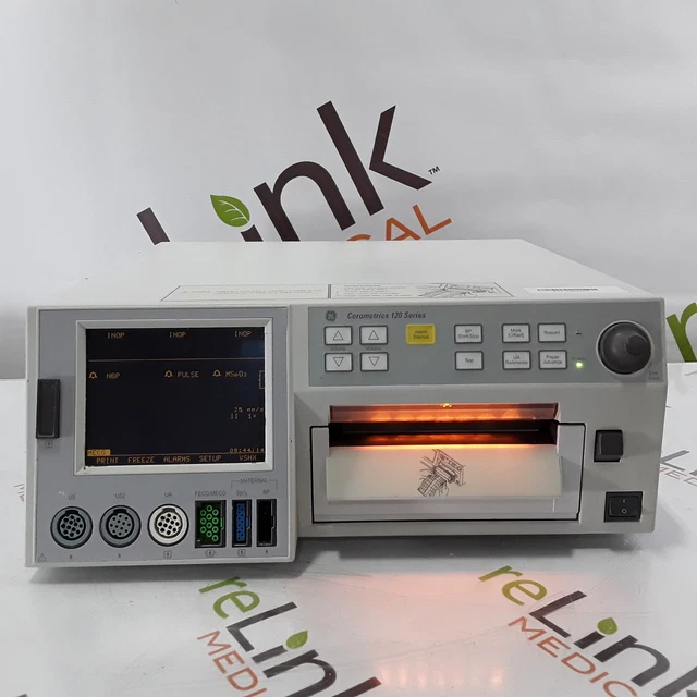 GE Healthcare Corometrics 120 Series Fetal Monitor