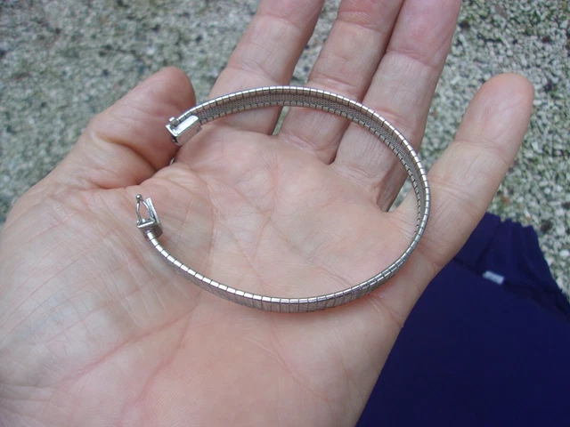 Bracelet gourmette argent - Un grand marché