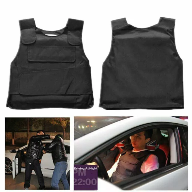 Mens Anti Stab Vest Body Armour Outdoor Security Proof Stab Vest Bulletproof