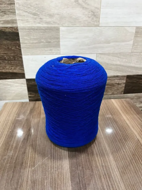 Falak Embroidery Thread type Wool  (Medium blue) Free Shipping
